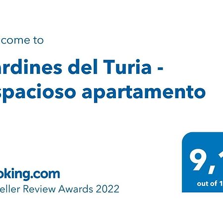 Jardines Del Turia - Espacioso Apartamento Appartement Valencia Buitenkant foto