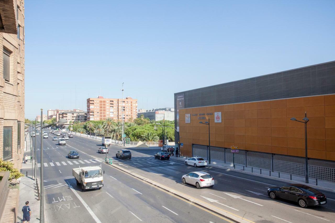 Jardines Del Turia - Espacioso Apartamento Appartement Valencia Buitenkant foto