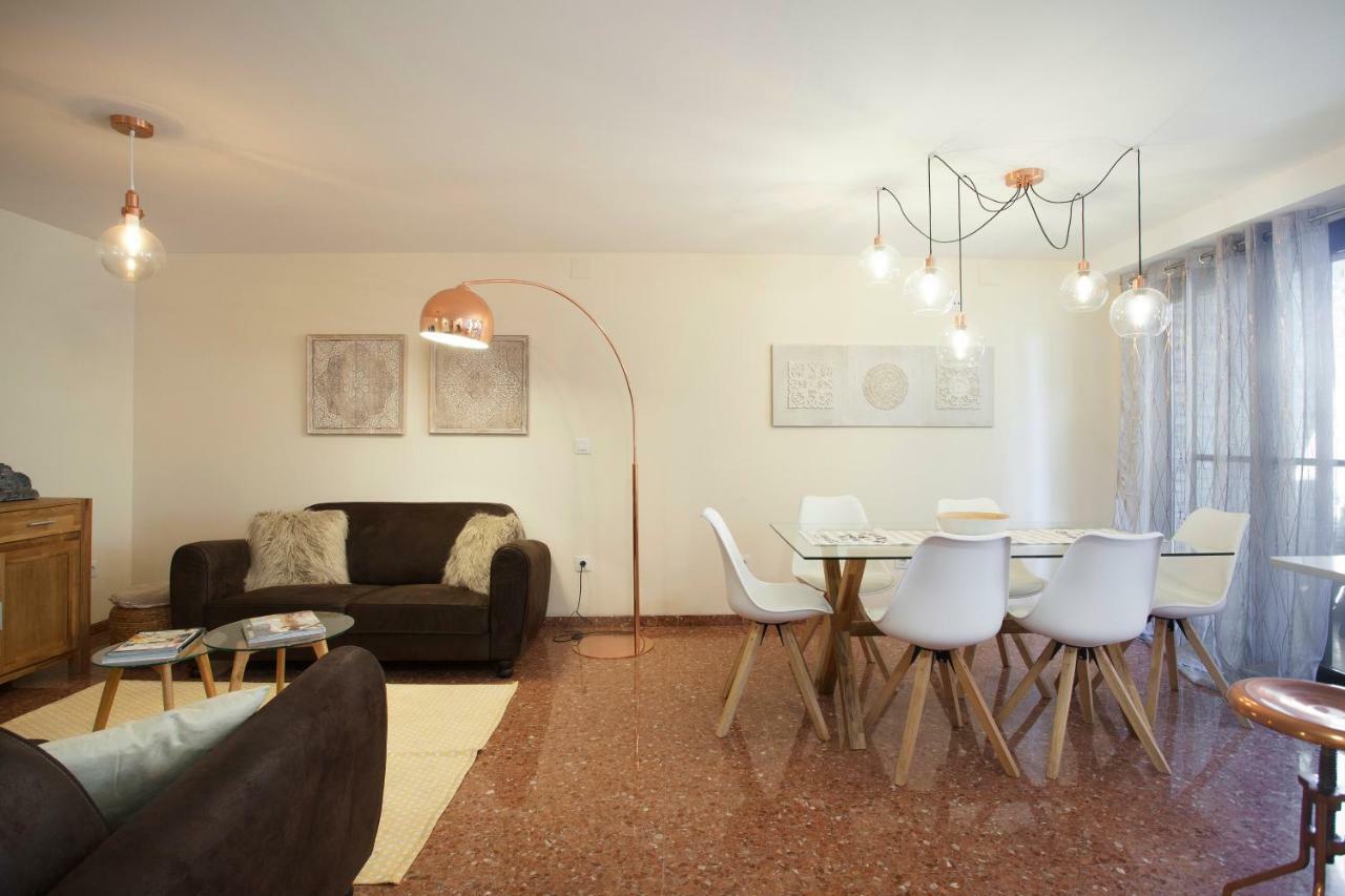 Jardines Del Turia - Espacioso Apartamento Appartement Valencia Buitenkant foto