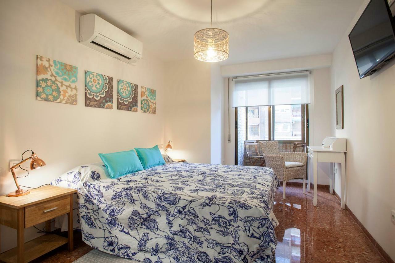 Jardines Del Turia - Espacioso Apartamento Appartement Valencia Buitenkant foto