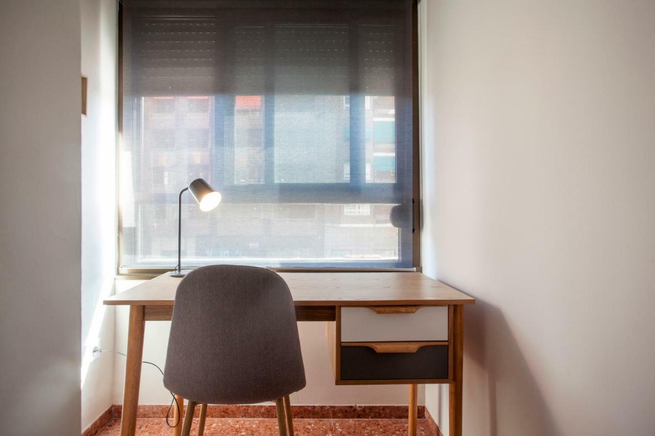 Jardines Del Turia - Espacioso Apartamento Appartement Valencia Buitenkant foto
